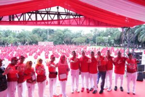 Puncak HATERI ke-40, Fahira Idris: Senam Tera Perekat Kebersamaan dan Pilar Industri Olahraga Sehat