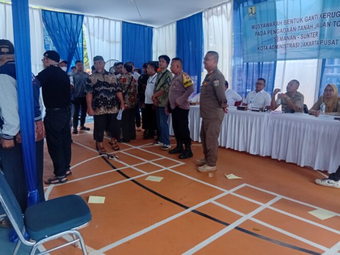 
					Polri Lakukan Monitoring Musyawarah Ganti Rugi Proyek Tol Semanan–Sunter di Duri Pulo
