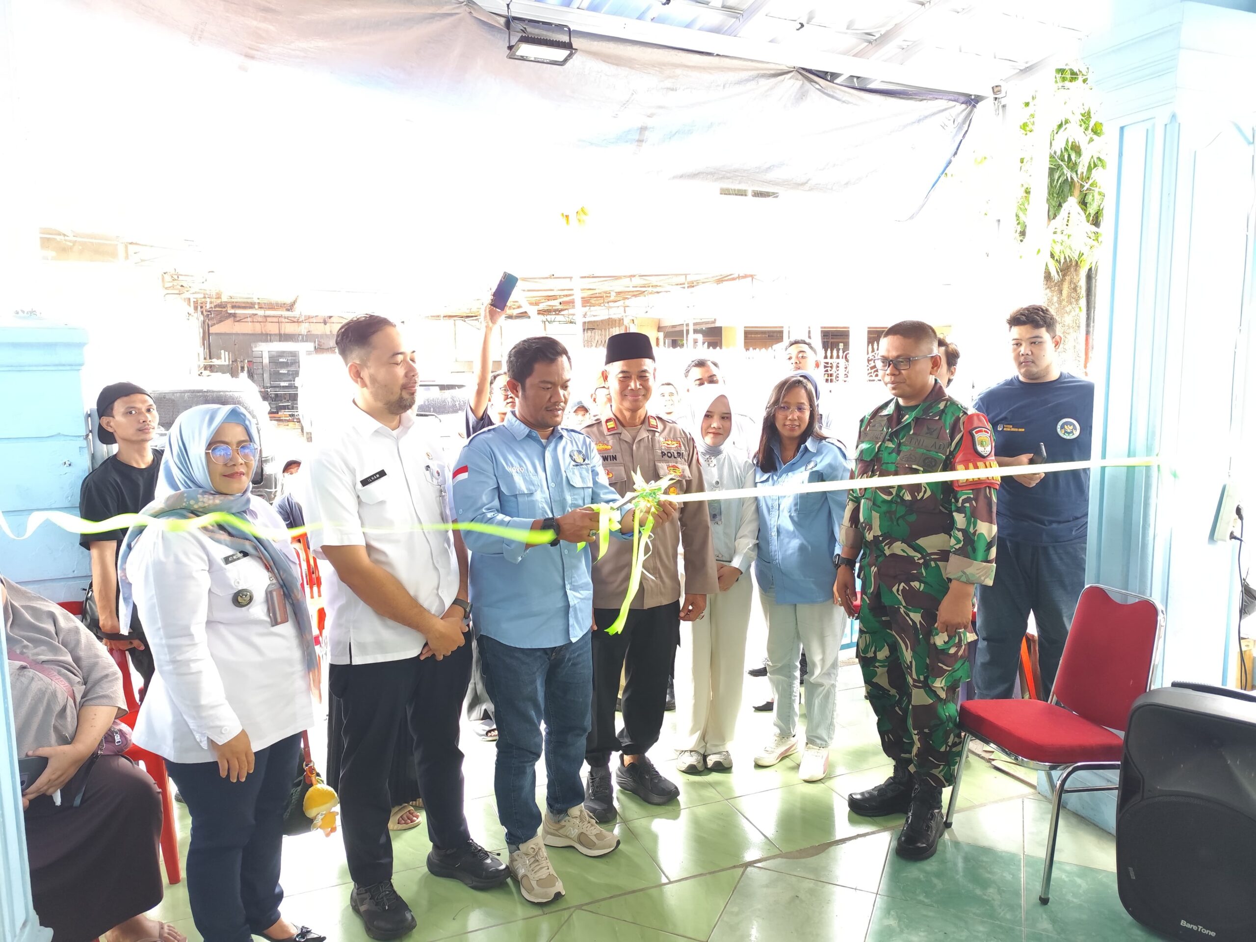 Kapolsek Johar Baru Hadiri Tasyakuran Pembukaan SPPG Johar Baru 2, Polisi Dukung Operasional Aman dan Bertanggung Jawab