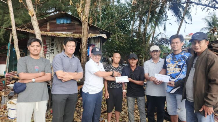 Kunjungan pengurus KKKL langsung mendatangi saudara Budi dan Bapak Rabiul Fahri yang berada di jalan kampung Jawa RT 04/ RW 05