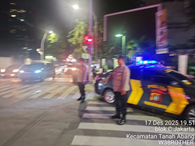 
					Patko 1041 Siaga Malam di Jalan Sabang: Polri Perkuat Pengamanan Jantung Kuliner Menteng