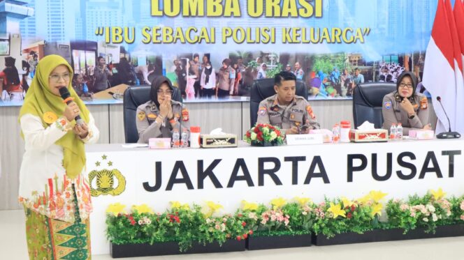 
					Polres Jakpus Gelar Lomba Orasi “Ibu sebagai Polisi Keluarga”, Dorong Peran Ibu Jaga Harmoni Lingkungan