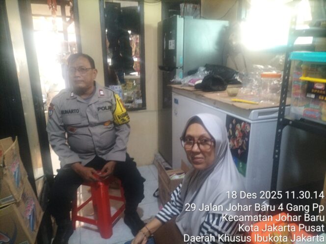 
					Polisi Sambangi Korban Pencurian di Johar Baru, Wujud Empati dan Jaminan Proses Hukum