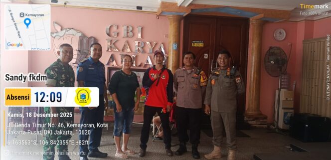
					Jelang Nataru, Tiga Pilar Kemayoran Lakukan Pengecekan Keamanan Gereja