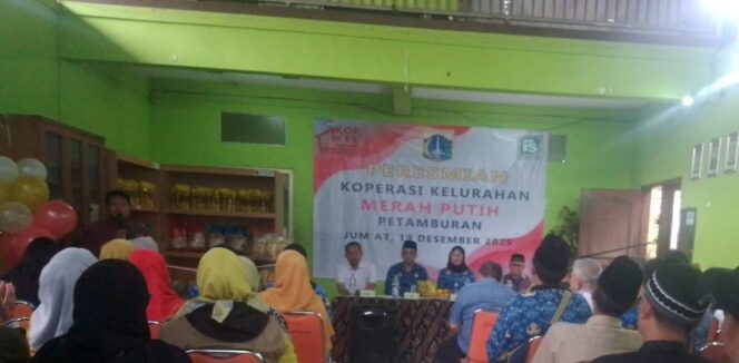 
					Perkuat Ekonomi Warga, Tiga Pilar Resmikan Koperasi Merah Putih di Petamburan