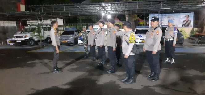 
					Apel Patroli Tiga Pilar Menteng Perkuat Cipta Kondisi Wilayah Menteng Dan Sekitarnya Aman Kondusif