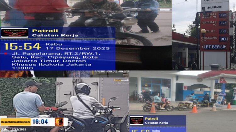 Mafia BBM Beraksi di SPBU 34.138.05 Cipayung Terang-terangan, Modus Motor Thunder Bolak-balik diduga dibiarkan