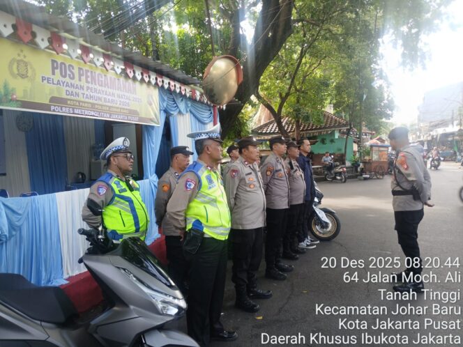 
					Apel Pospam Kota Paris Johar Baru, Personel Disiapkan Amankan Natal 2025 dan Tahun Baru 2026