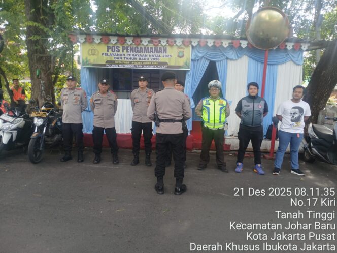 
					Apel Pospam Kota Paris, Polisi Johar Baru Siap Amankan Perayaan Natal 2025 dan Tahun Baru 2026