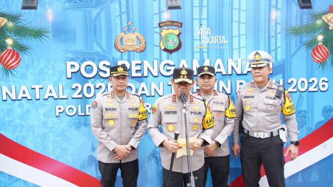 
					Jaga Ibadah dan Perjalanan Warga, Polda Metro Jaya Siagakan Ribuan Personel Selama Natal dan Tahun Baru