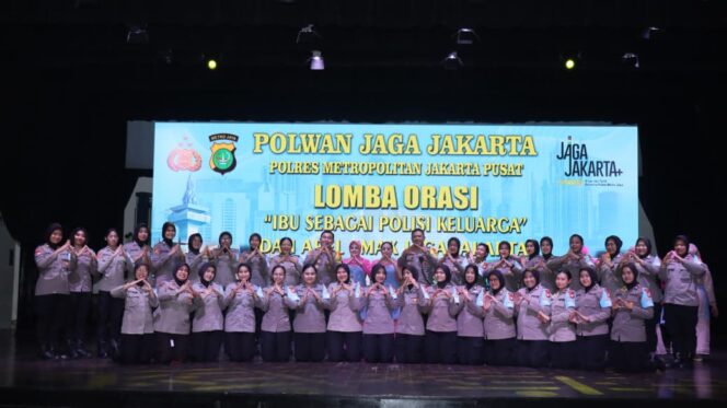 
					Polres Metro Jakarta Pusat Gelar Lomba Orasi ‘Ibu sebagai Polisi Keluarga’, Dorong Peran Perempuan di Masyarakat