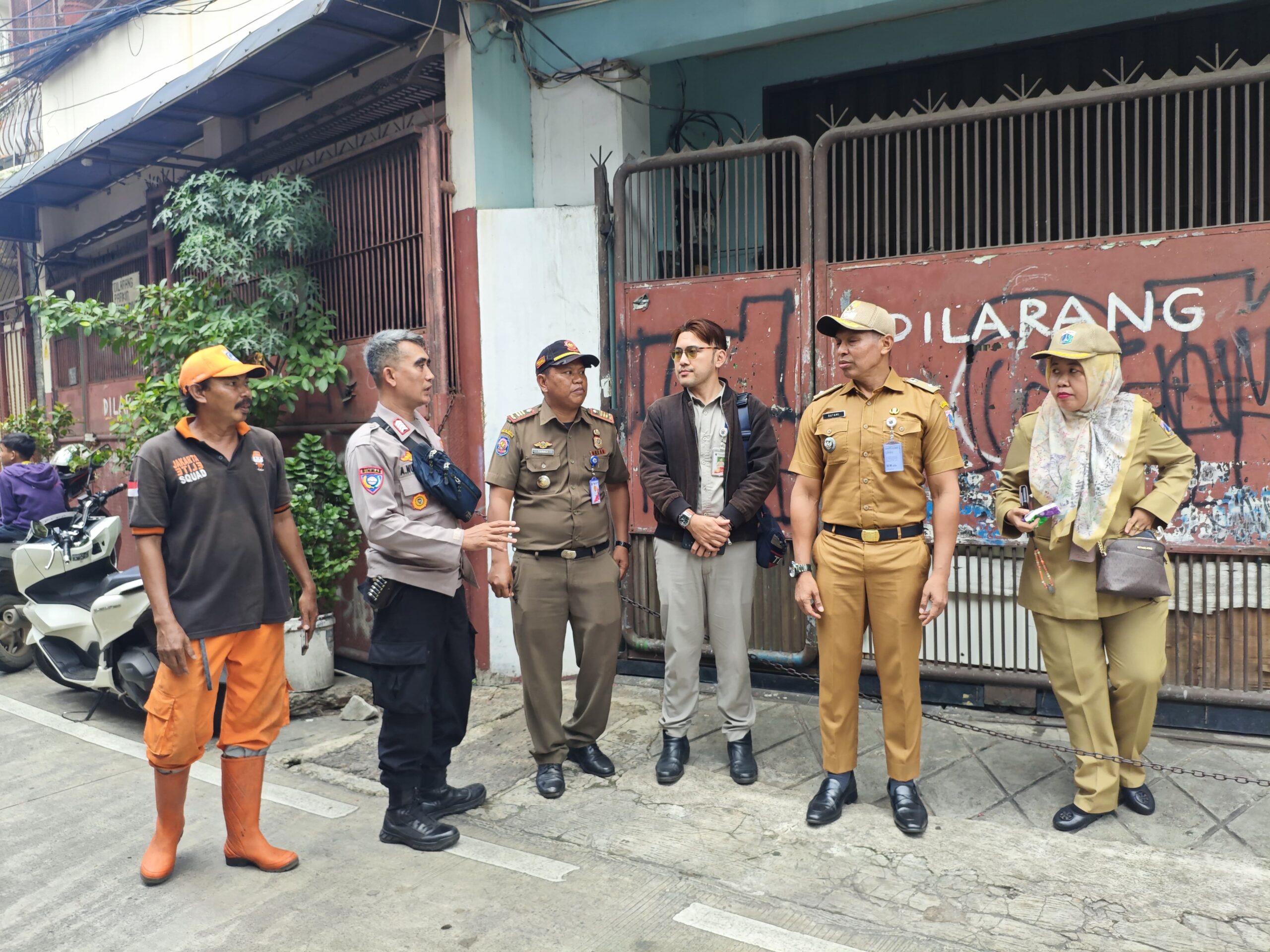 Cegah Tawuran Jelang Nataru , Polisi dan Tiga Pilar Cek Titik Rawan di Kartini