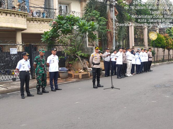 
					150 Personel Diterjunkan dalam Apel Gabungan Tiga Pilar, Komitmen Bersama Wujudkan Nataru Aman dan Kondusif