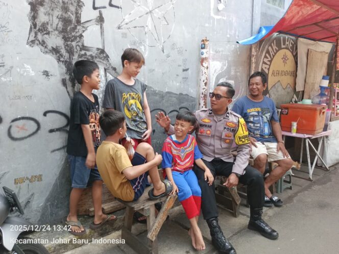 
					Polisi Sahabat Anak, Cooling System dan Sambang Warga RT 13 RW 04 Kampung Rawa Perkuat Kamtibmas