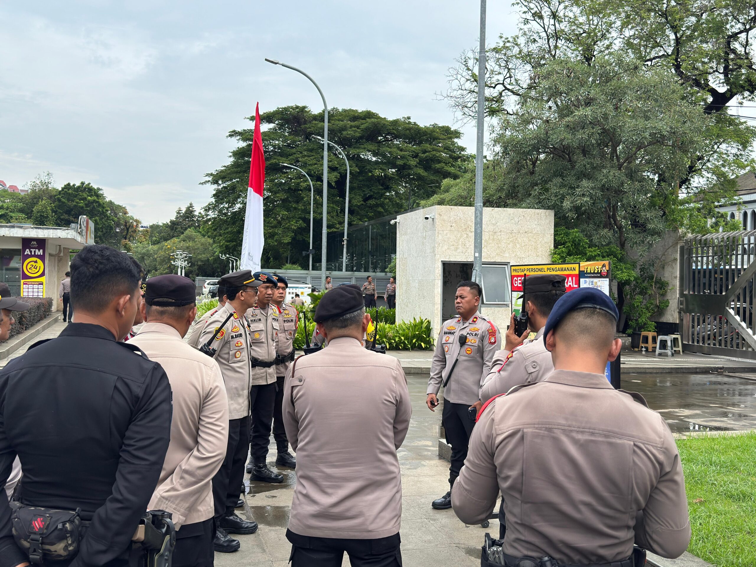 Apel Pengamanan Natal di Katedral Sawah Besar” 203 Personel Dikerahkan