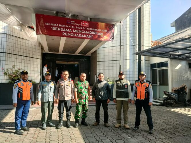 
					Sinergi Tiga Pilar Tanah Abang Amankan Ibadah Kebaktian Natal di Gereja GKI Wahid Hasim