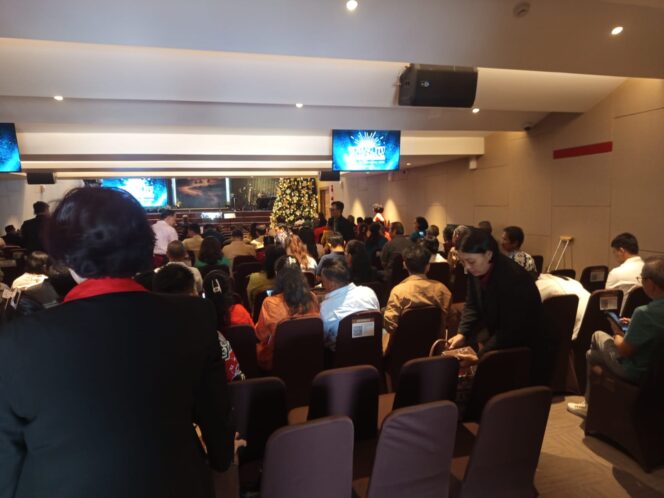 
					Tiga Pilar Petamburan Lakukan Monitoring dan Pengamanan Ibadah Natal di GBI Petamburan