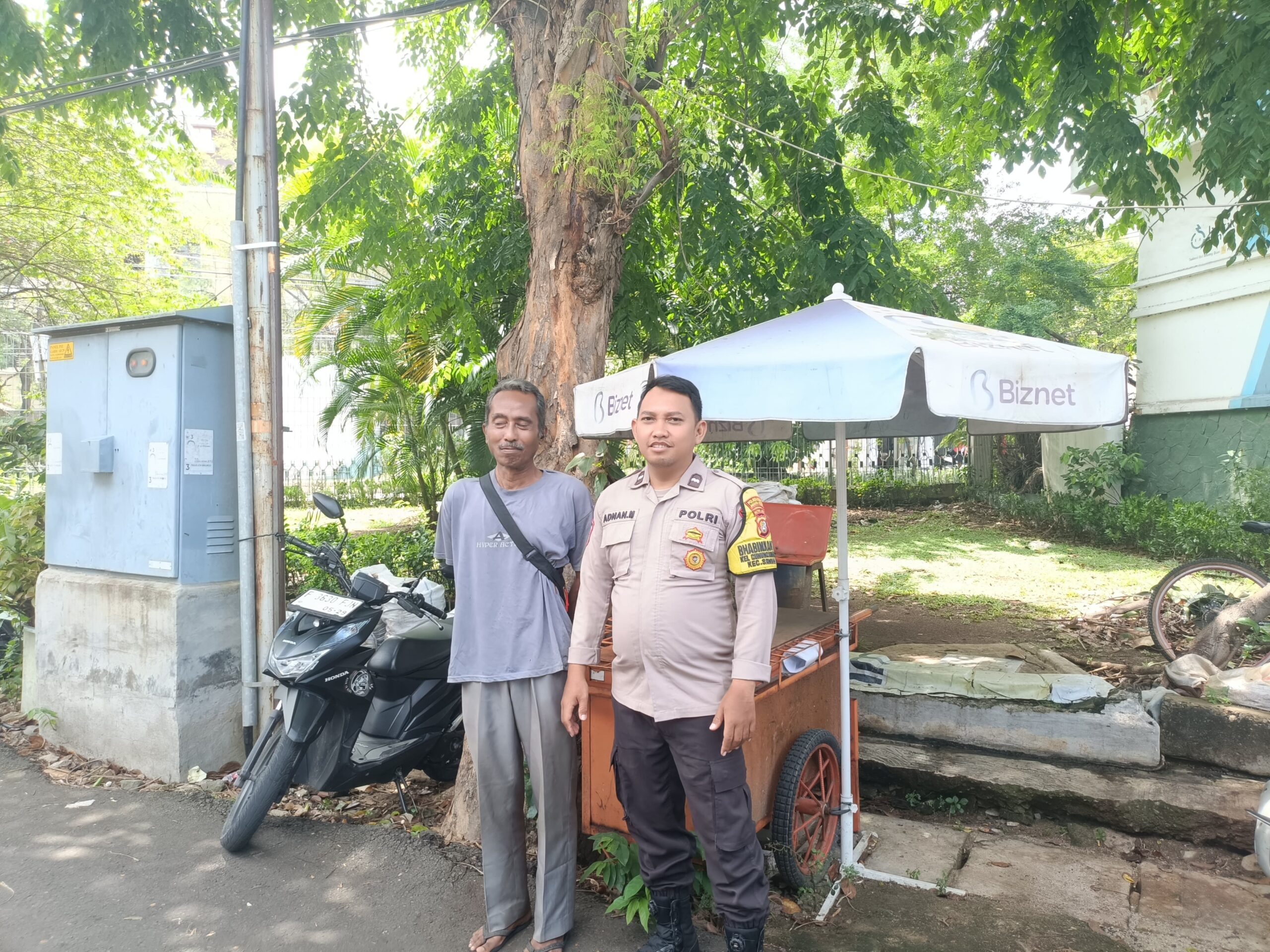 Bhabinkamtibmas Intensifkan Sambang Rumah Kosong” Warga Gunung Sahari Utara