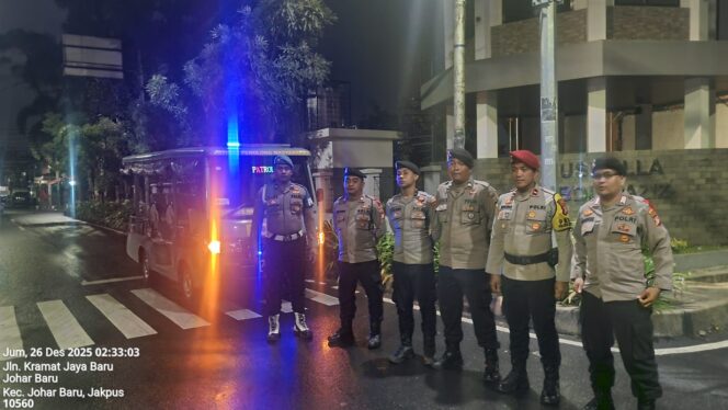 
					Ciptakan Situasi Aman dan Kondusif Libur Nataru, Polsek Johar Baru Intensifkan Patroli Cipta Kondisi