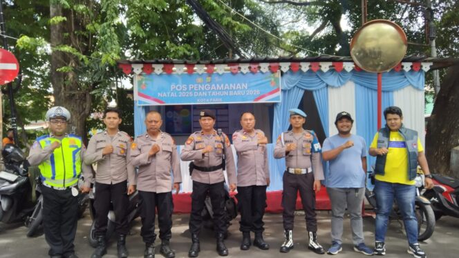 
					Pastikan Disiplin dan Kesiapsiagaan Nataru, Propam–Paminal Cek Pospam Kota Paris Johar Baru