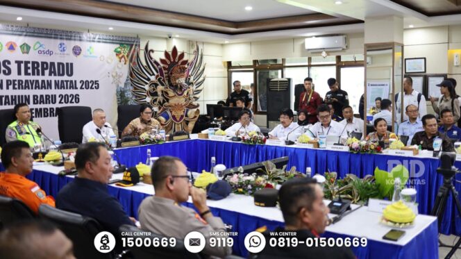 
					Jelang Libur Tahun Baru 2026, Kakorlantas dan Menhub Cek Pelabuhan Gilimanuk