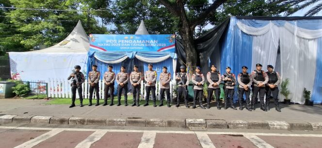 
					53 Personel Disiagakan Dalam Apel Pelayanan di Pospam Natal dan Tahun Baru Sawah Besar
