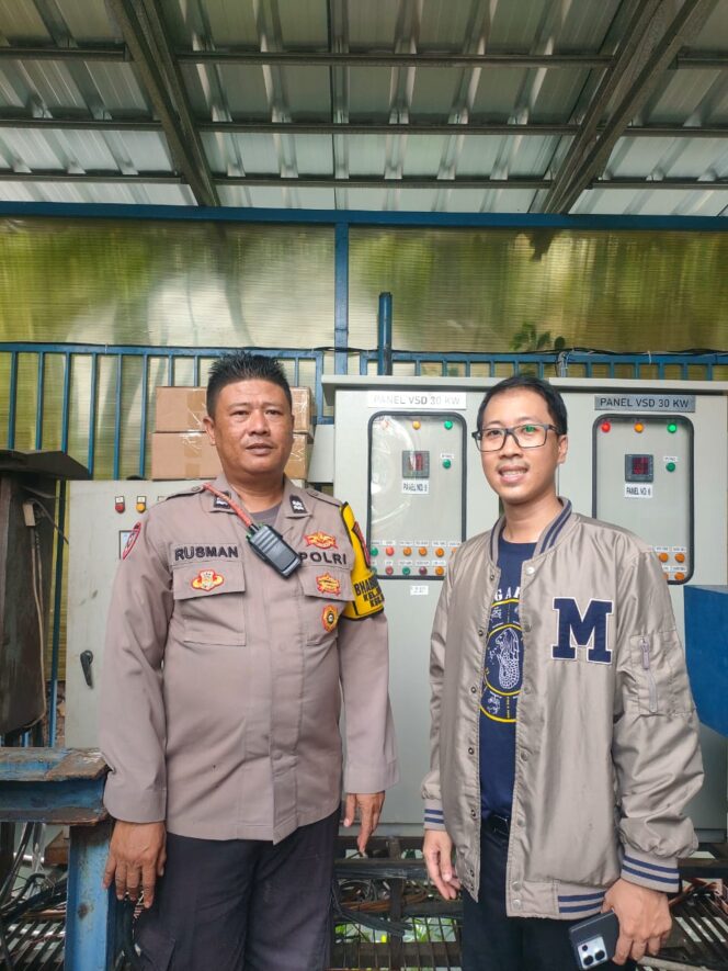 
					Bhabinkamtibmas Kebon Sirih Pastikan Pompa SDA Siaga Antisipasi Genangan
