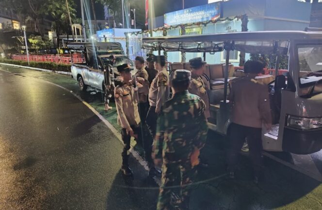 
					Patroli Tiga Pilar Menteng Jelang Tahun Baru Perketat Pengamanan Nataru di Bundaran HI