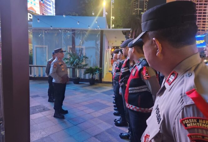 
					Apel Malam Pospam Nataru di Bundaran HI, 35 Personel Gabungan Siaga Jaga Keamanan