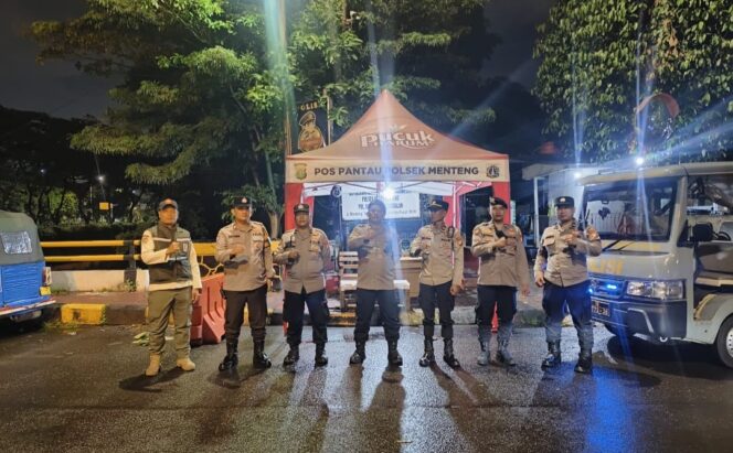 
					Patroli Tiga Pilar Menteng Jelang Tahun Baru Perkuat Pengamanan Nataru di Perbatasan Menteng Tenggulun
