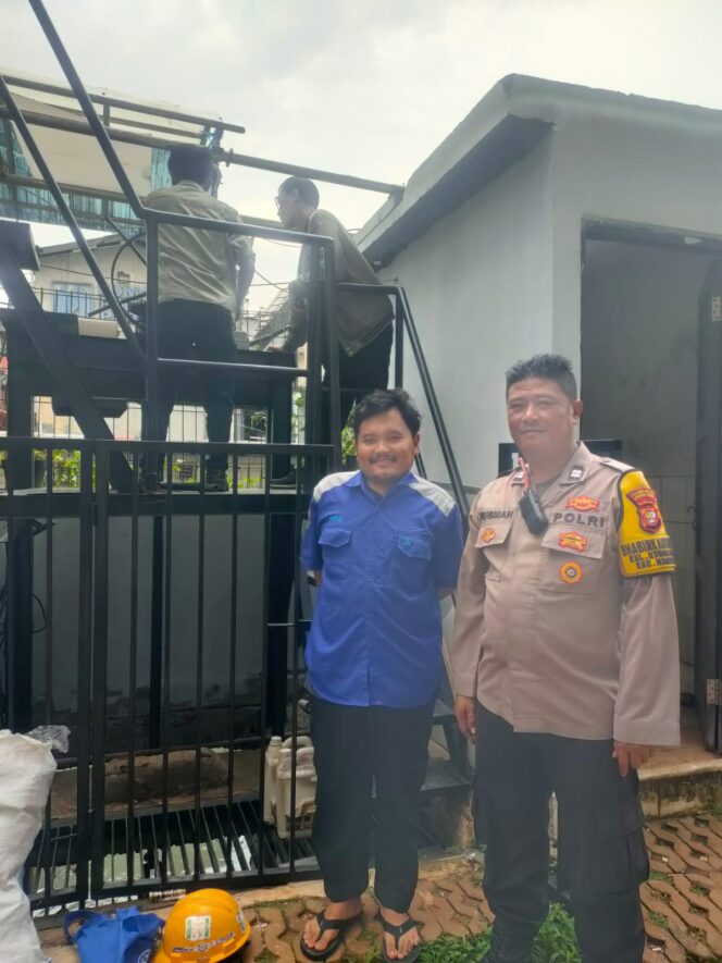 
					Bhabinkamtibmas Kebon Sirih Pastikan Pompa Air Thamrin Siaga Cegah Genangan