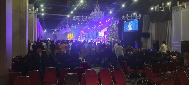
					Pengamanan Ketat Ibadah Malam Tahun Baru di Gereja Glow Fellowship Centre Thamrin Residences