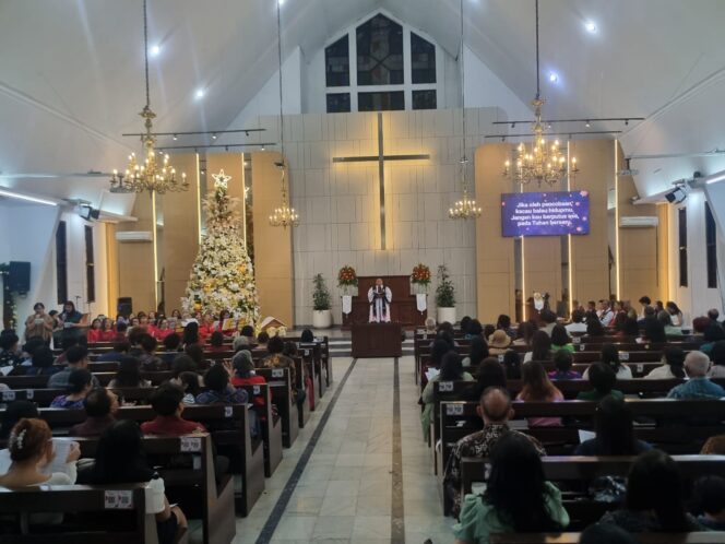 
					Pengamanan Ibadah Perayaan Tutup Tahun di Gereja GKPA Bendungan Hilir Berjalan Aman dan Kondusif