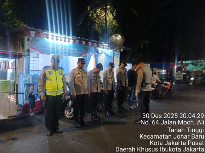 
					Polsek Johar Baru Gelar Apel Personel Pospam Nataru 2025–2026 di Kota Paris