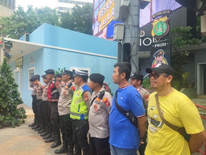 
					Apel Pengamanan Nataru di Bundaran HI, 25 Personel Gabungan Disiagakan