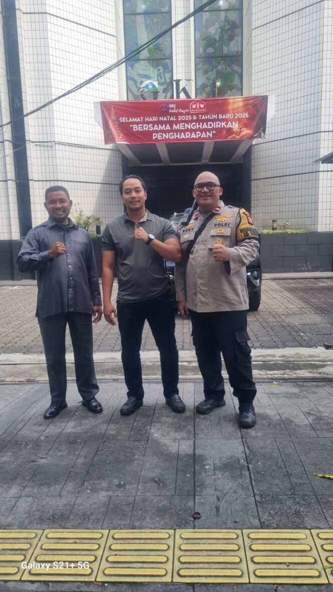 
					Polsek Metro Tanah Abang Pastikan Keamanan Ibadah Tahun Baru di GKI Wahid Hasyim Berjalan Kondusif