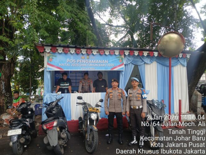 
					Propam Polres Lakukan Pengecekan Pospam Kota Paris, Pastikan Kesiapan Pengamanan Nataru