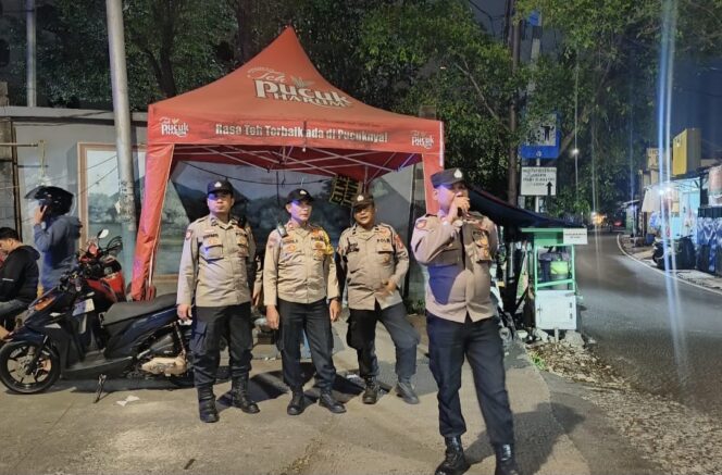
					Patroli Cipkon di Perbatasan Kwitang–Kalipasir, Antisipasi Tawuran Warga