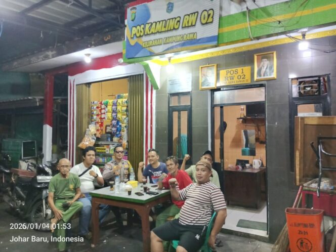
					Ronda Dini Hari Disambangi Polisi, Warga Kampung Rawa Perkuat Kewaspadaan Lingkungan