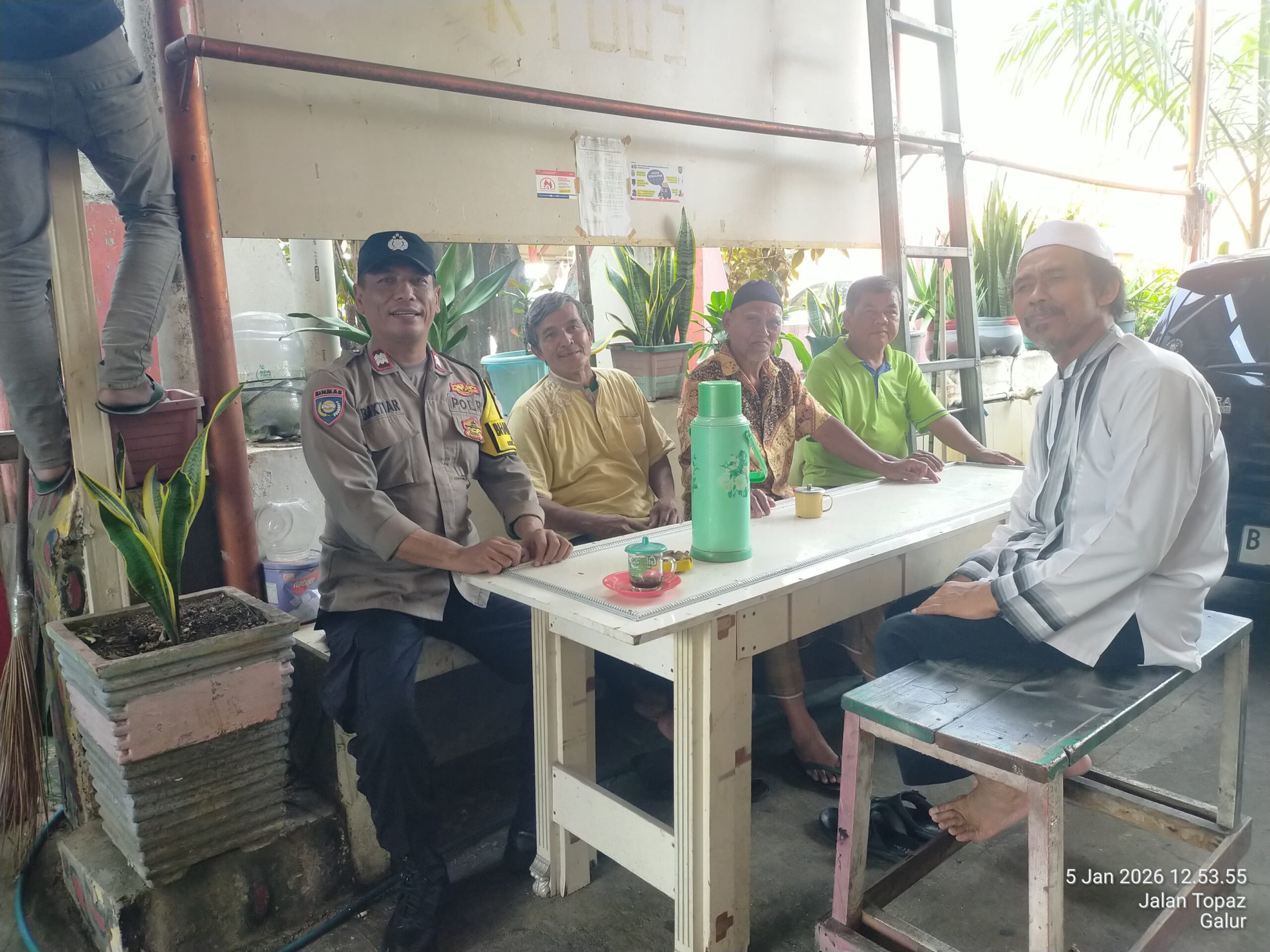 Sambang RW 02 Galur, Polisi Perkuat Cooling System dan Jalin Kedekatan dengan Warga