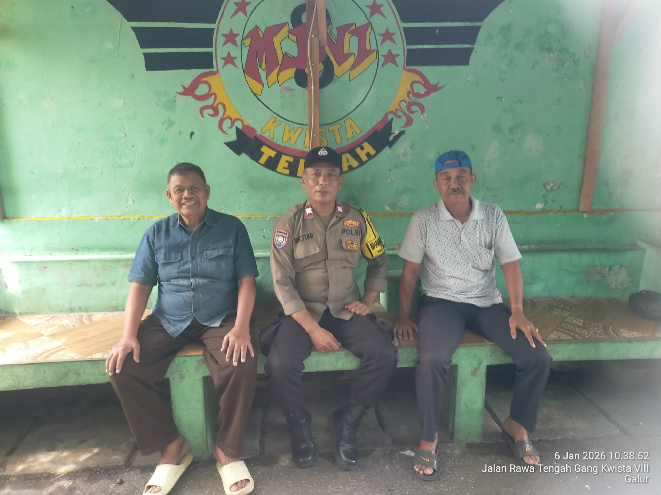 Pererat Kemitraan, Polisi Sambangi Warga RW 04 Galur Jaga Kondusivitas Wilayah