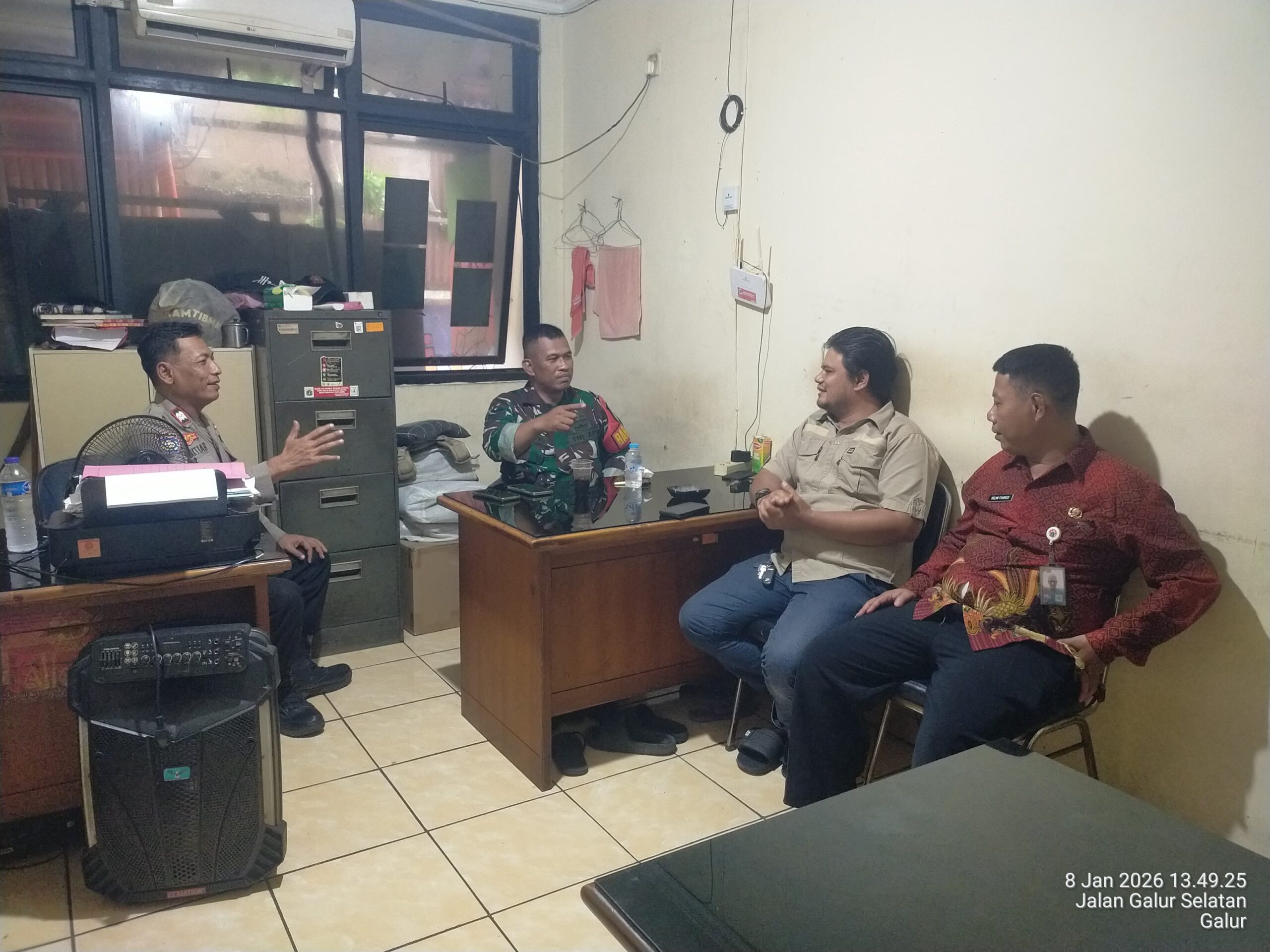 Koordinasi Kamtibmas, Tiga Pilar dan FKDM Galur Perkuat Pengamanan Pasca Nataru