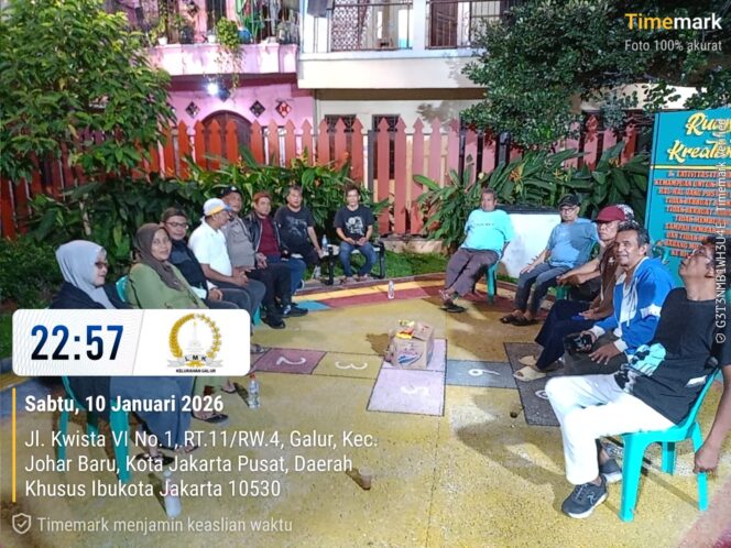 
					Polisi dan Warga Perkuat Cooling System lewat Sambang Pos Kamling RW 04 Galur
