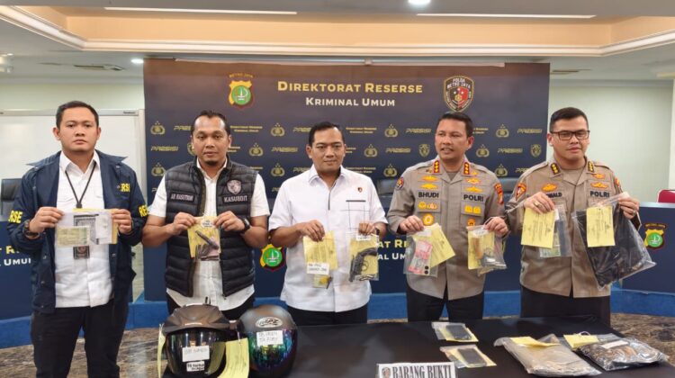 Aksi Curanmor Disertai Penembakan di Jakarta Berhasil Diungkap Polisi