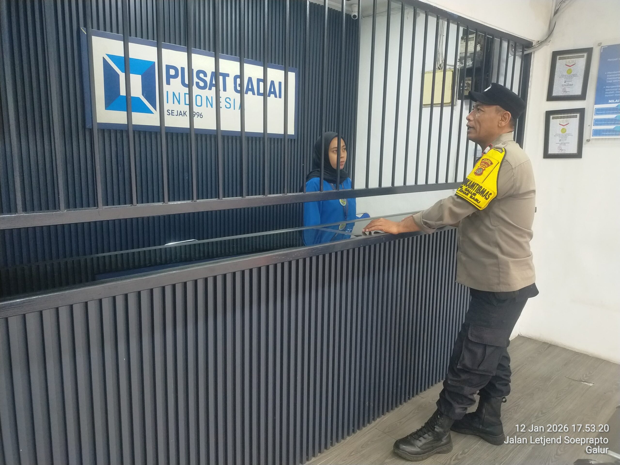 Sambang Warga RW 04 Galur, Perkuat Cooling System dan Deteksi Dini Kamtibmas