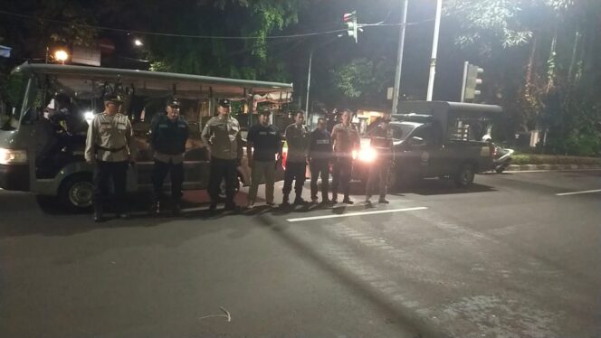 
					Polsek Metro Menteng Intensifkan Patroli Tiga Pilar di Jalan Teuku Umar, Cegah Guankamtibmas