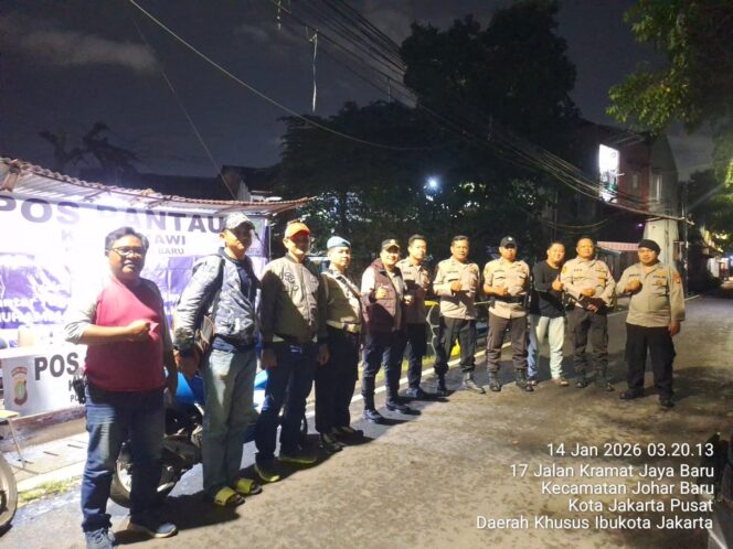 
					Dini Hari Tanpa Celah, Polisi Sisir Johar Baru untuk Cegah Tawuran dan Gangguan Kamtibmas