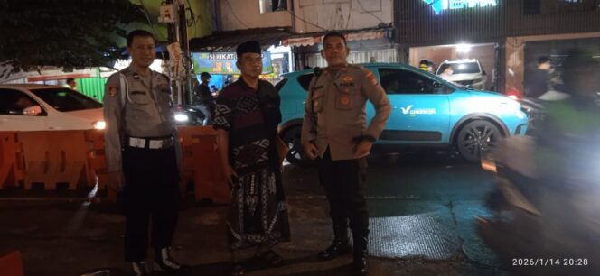 
					Kapolsubsektor Sabang Pimpin Pemantauan Perbatasan Tambak–Manggarai, Cegah Tawuran Warga