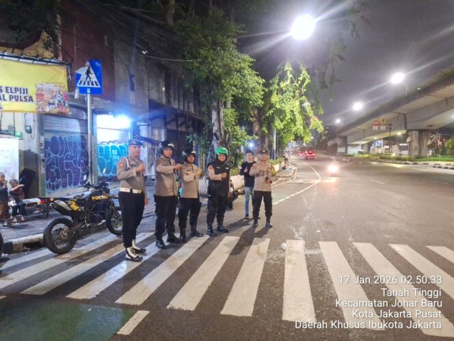 
					Polisi Intensifkan Patroli Dini Hari, Johar Baru Tetap Aman dari Gangguan Kamtibmas