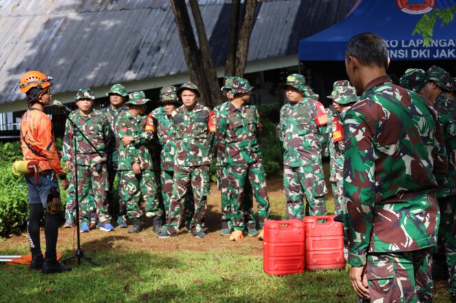 
					Kodim 0502/Jakarta Utara Gelar Pelatihan Pengoperasionalan LCR Bersama BPBD DKI Jakarta